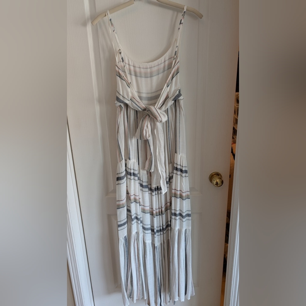 L*Space Santorini Striped Maxi Dress